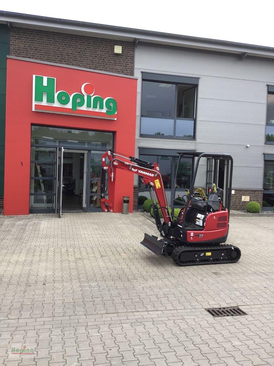 Minibagger van het type Yanmar ViO17, Gebrauchtmaschine in Bakum (Foto 1)