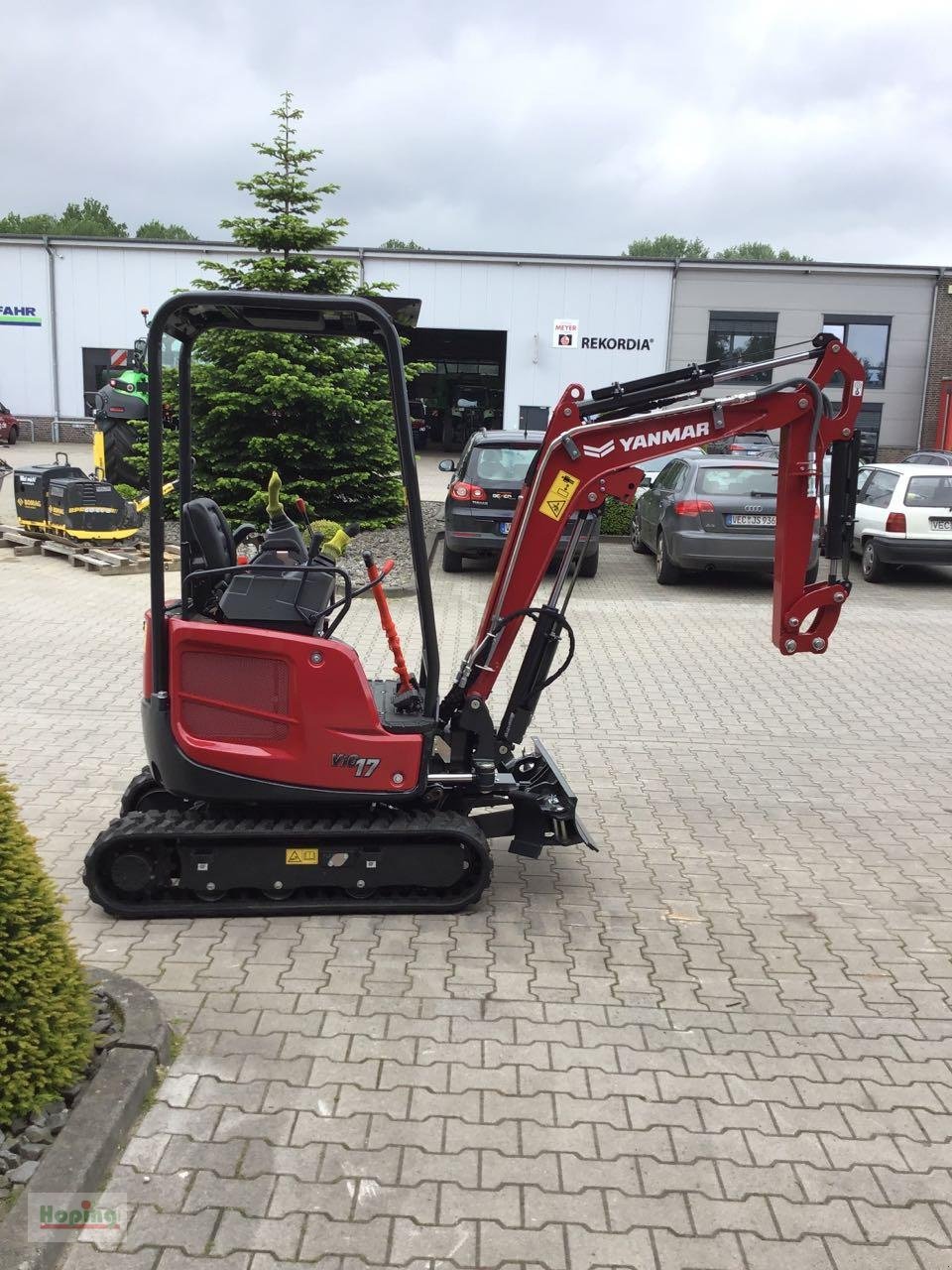 Minibagger του τύπου Yanmar ViO17, Gebrauchtmaschine σε Bakum (Φωτογραφία 3)