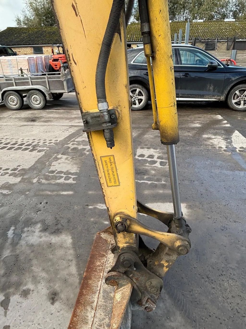 Minibagger du type Yanmar VIO25-4, Gebrauchtmaschine en Wevelgem (Photo 5)