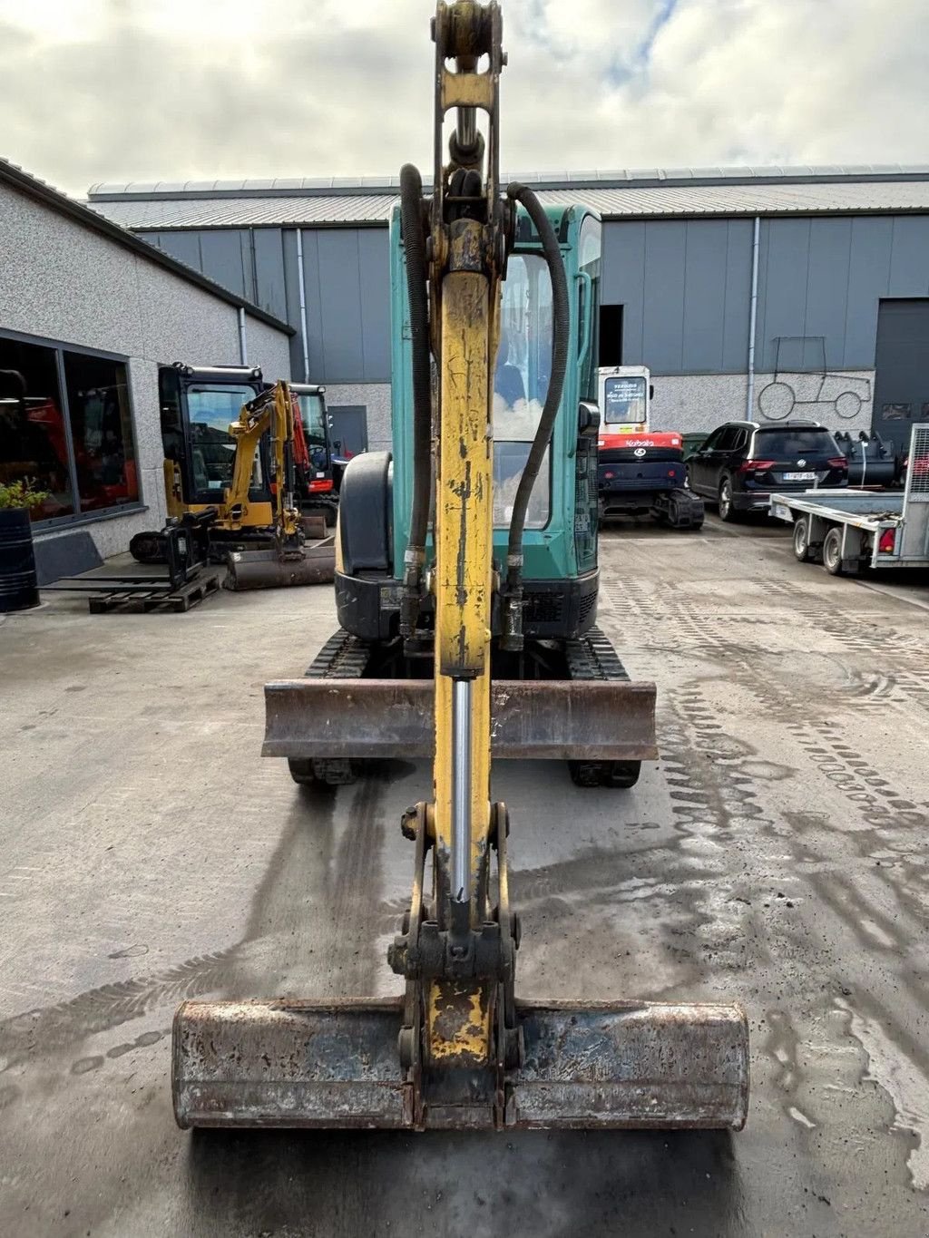 Minibagger typu Yanmar VIO25-4, Gebrauchtmaschine w Wevelgem (Zdjęcie 4)