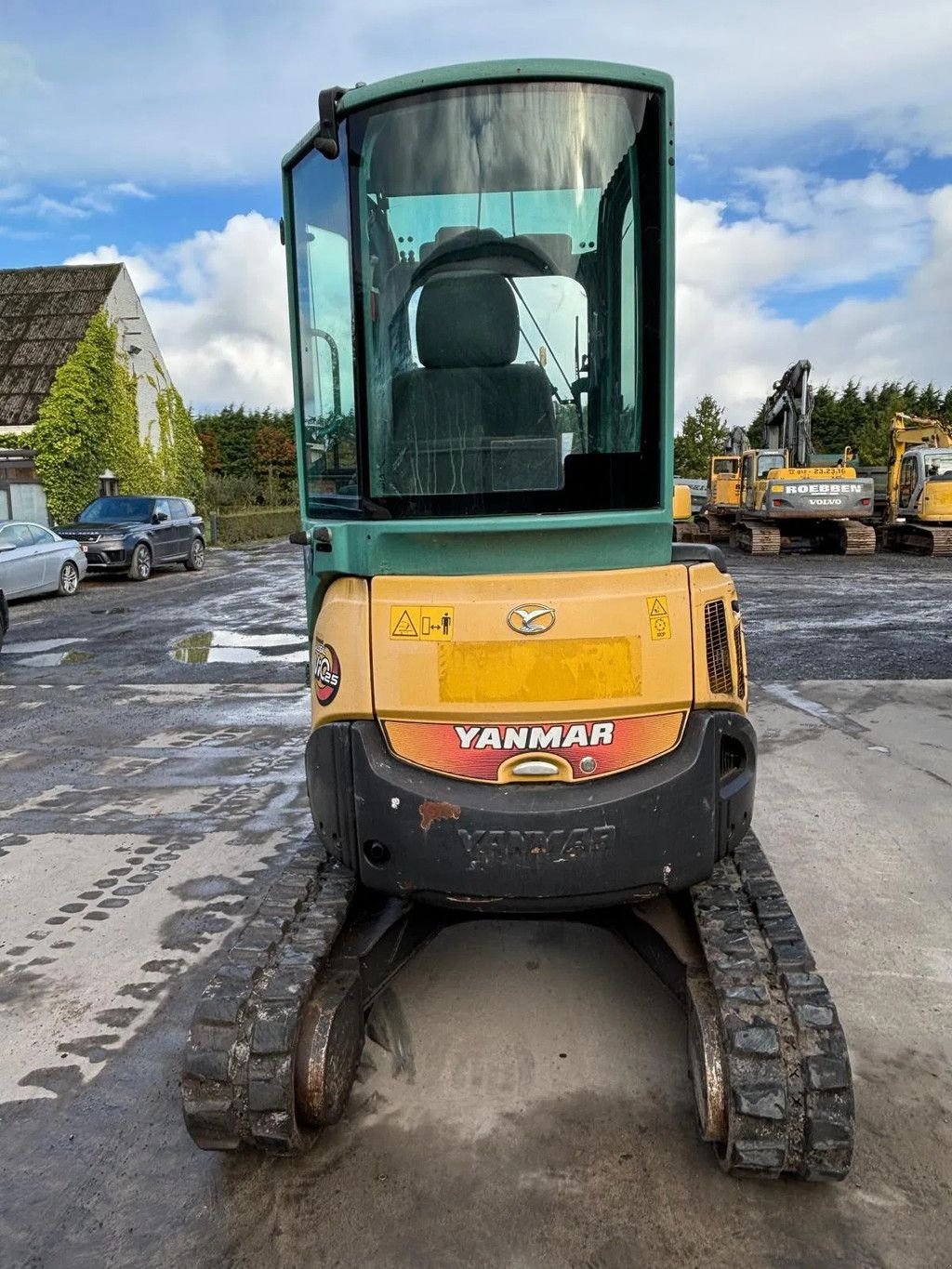 Minibagger des Typs Yanmar VIO25-4, Gebrauchtmaschine in Wevelgem (Bild 2)