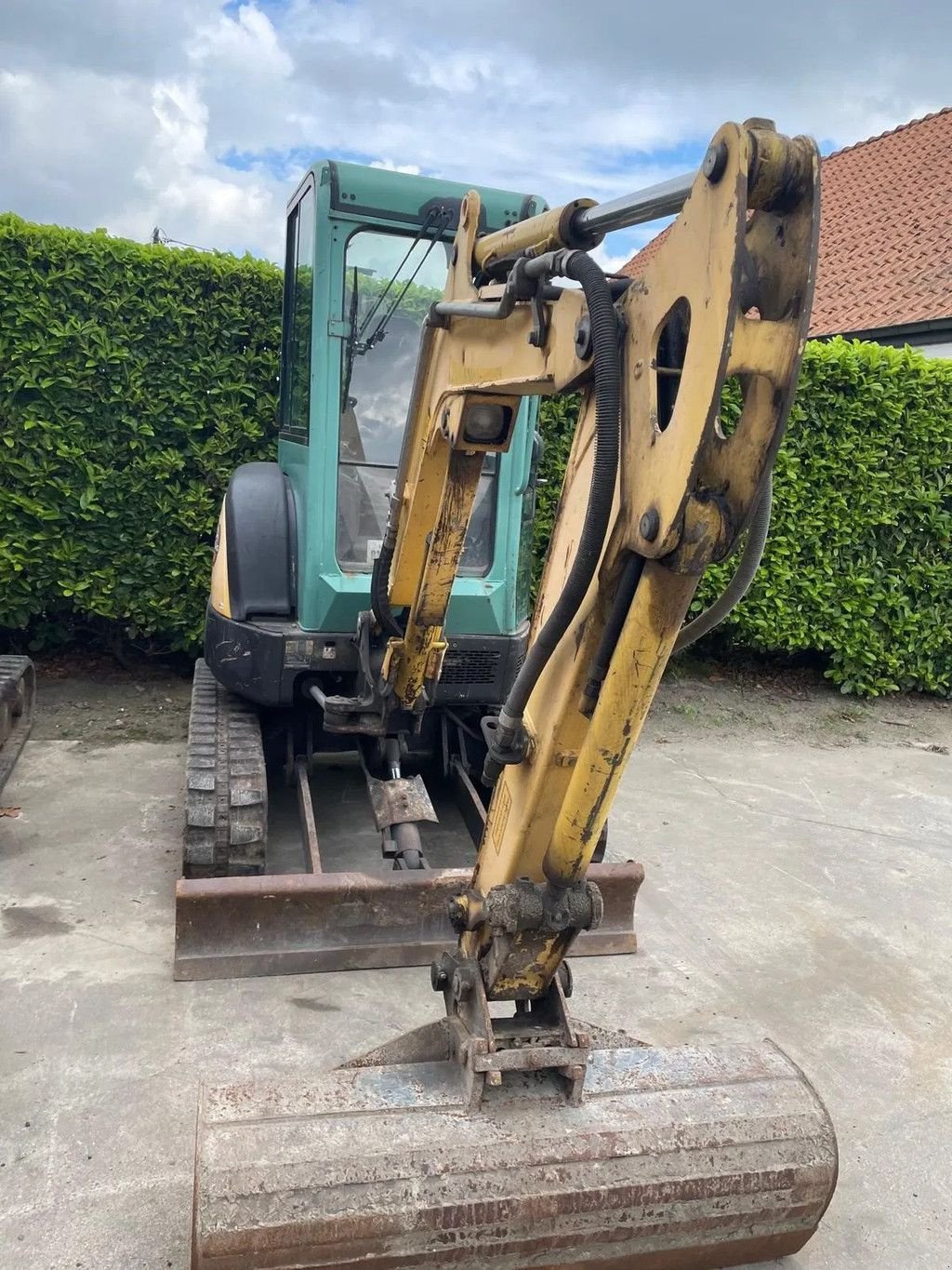 Minibagger Türe ait Yanmar VIO25, Gebrauchtmaschine içinde Wevelgem (resim 3)