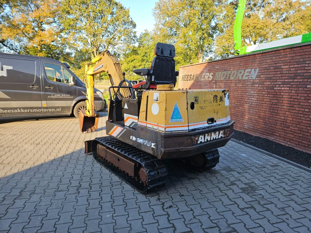 Minibagger typu Yanmar YB231U, Gebrauchtmaschine w Nederweert (Zdjęcie 3)