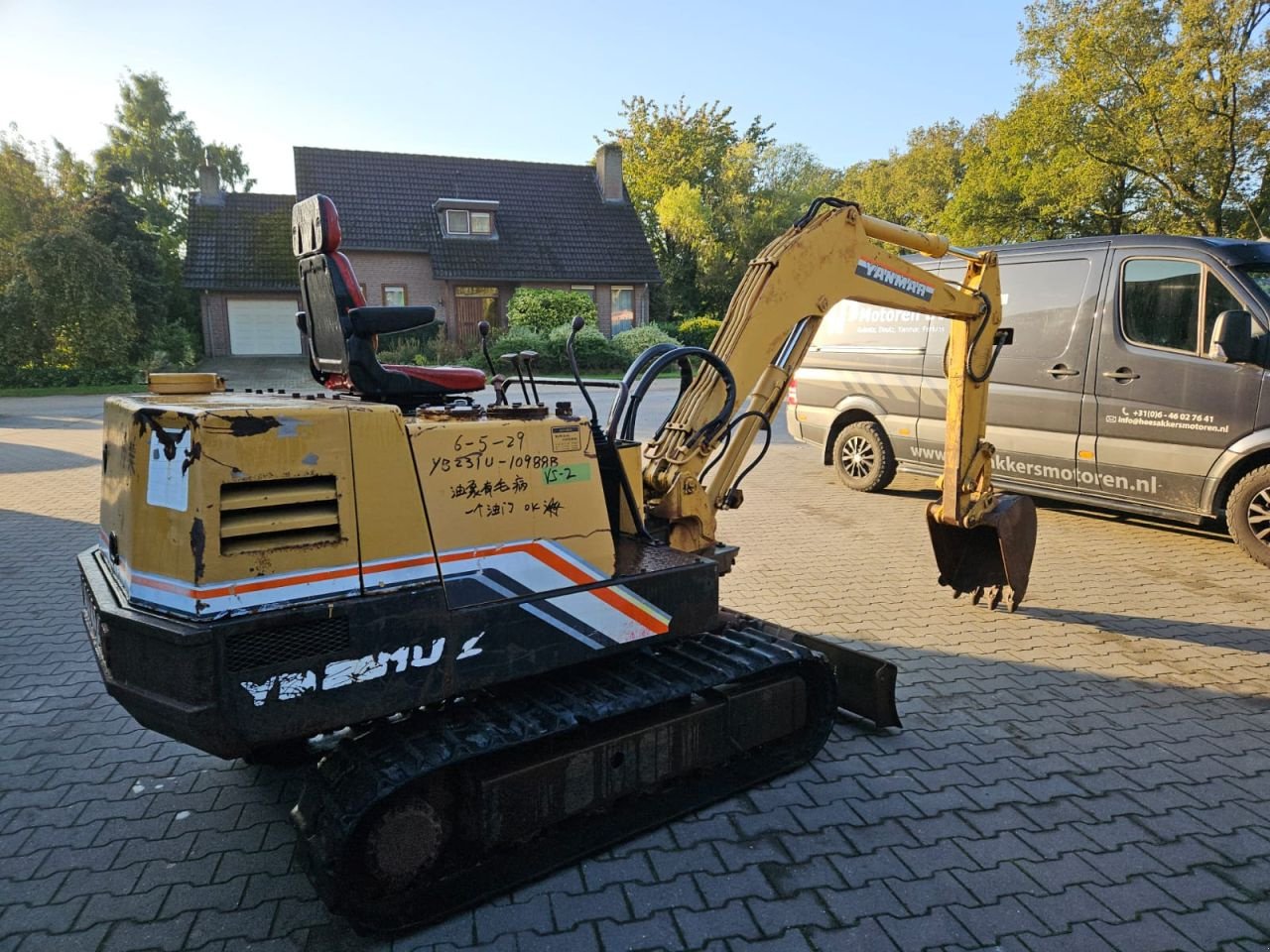 Minibagger типа Yanmar YB231U, Gebrauchtmaschine в Nederweert (Фотография 8)