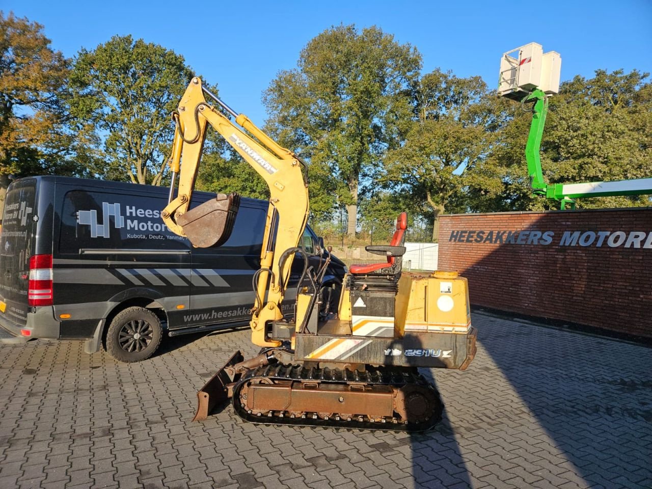 Minibagger des Typs Yanmar YB231U, Gebrauchtmaschine in Nederweert (Bild 11)