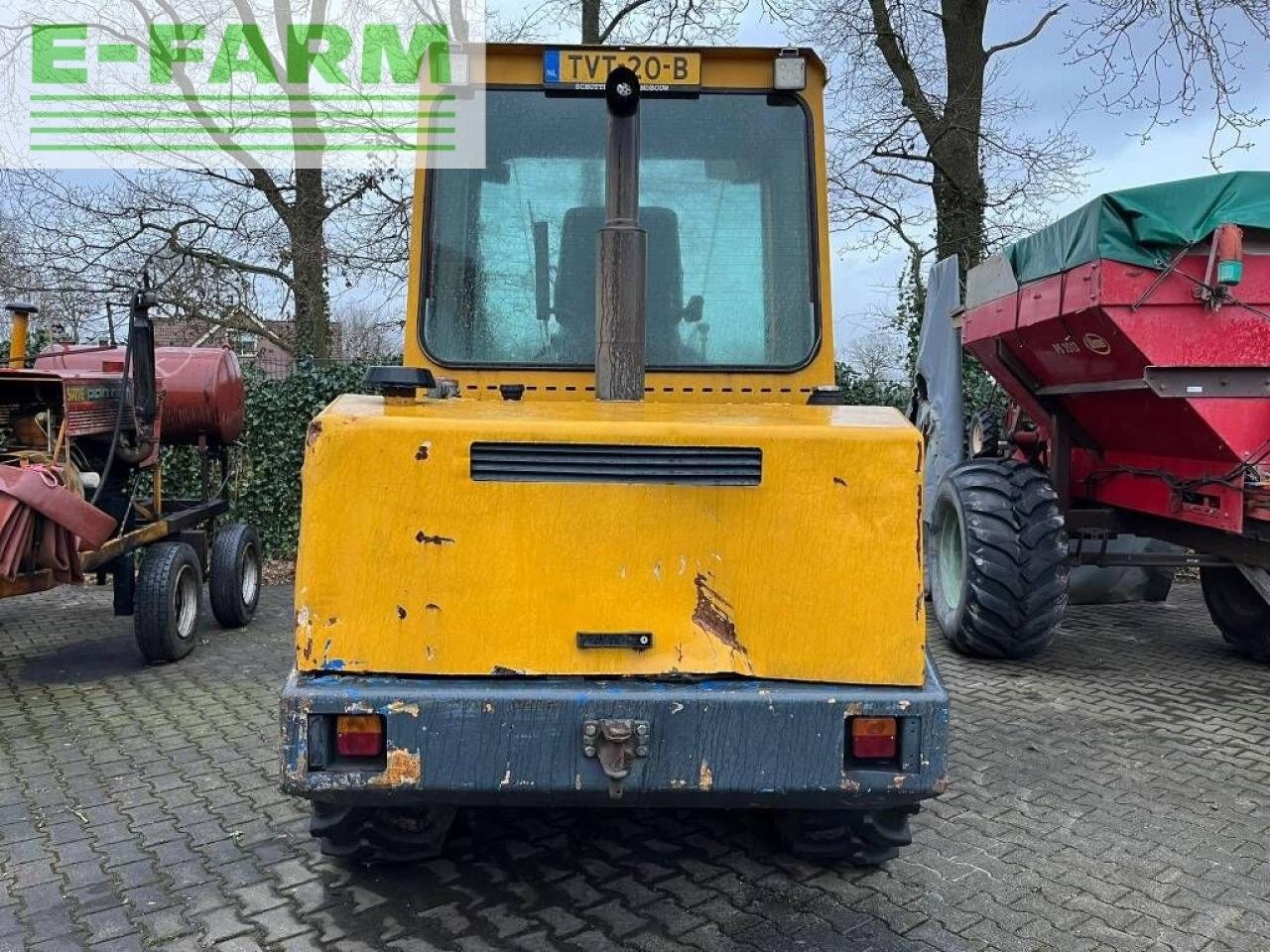 Minibagger Türe ait Zettelmeyer zl602 shovel, Gebrauchtmaschine içinde ag BROEKLAND (resim 5)