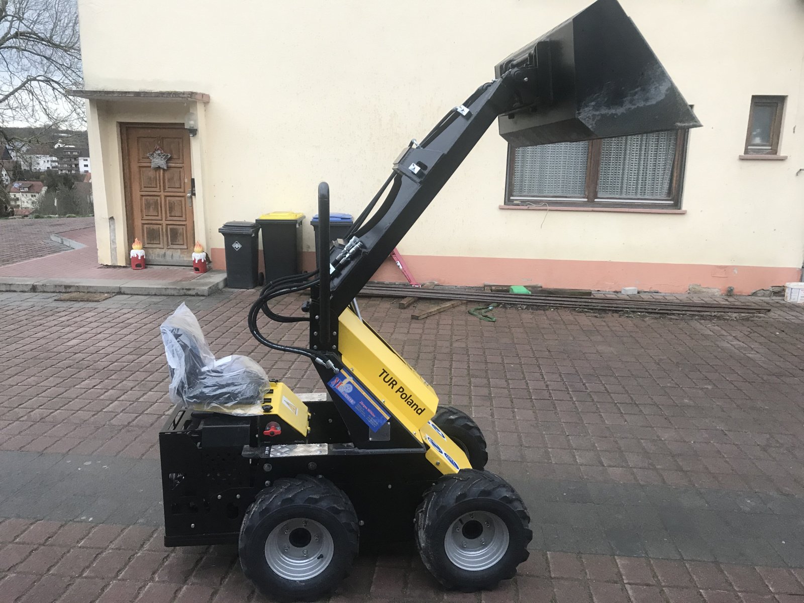 Minibaggerlader del tipo Tur N520, Neumaschine en Ravenstein  (Imagen 3)