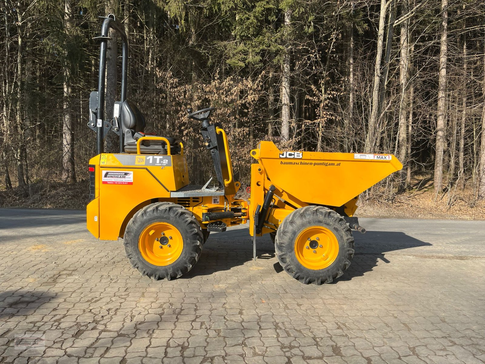 Minidumper del tipo JCB 1T-2S5, Gebrauchtmaschine en Deutsch - Goritz (Imagen 4)