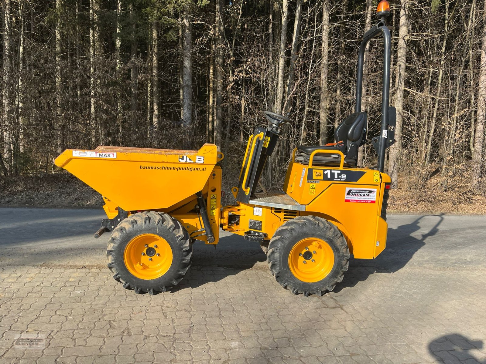 Minidumper des Typs JCB 1T-2S5, Gebrauchtmaschine in Deutsch - Goritz (Bild 1)