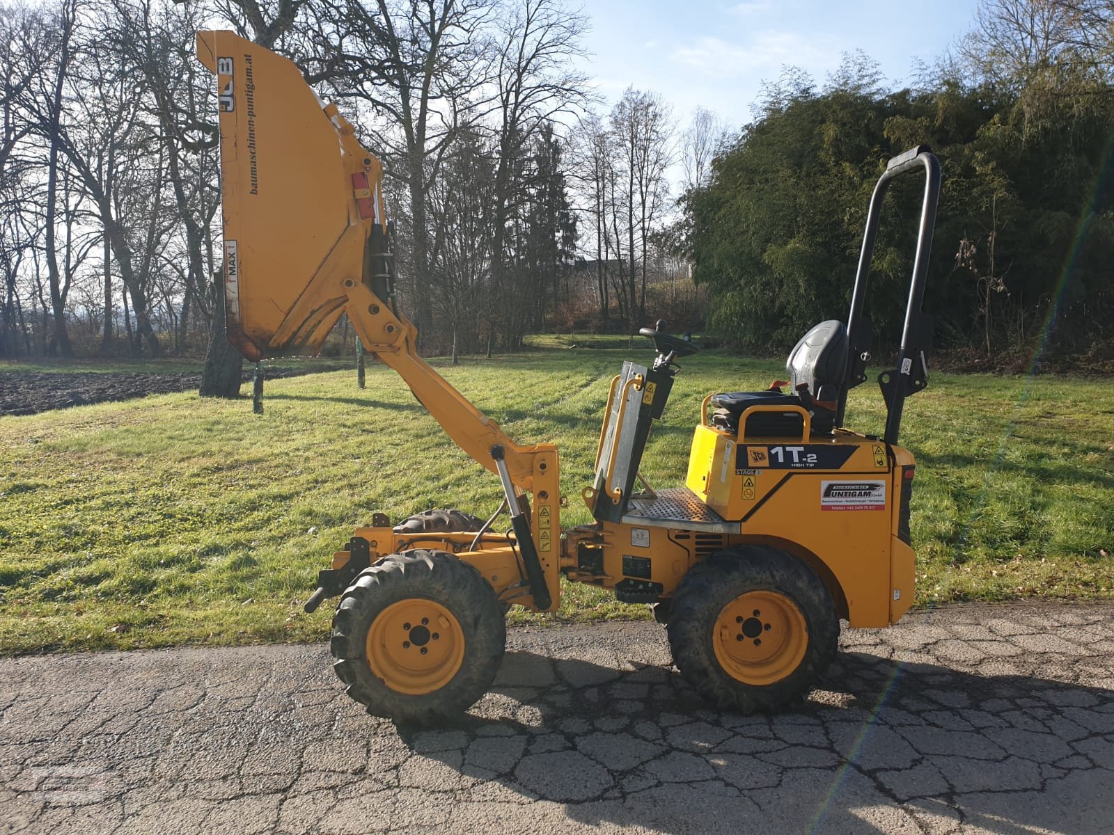 Minidumper tipa JCB 1T-2S5, Gebrauchtmaschine u Deutsch - Goritz (Slika 1)