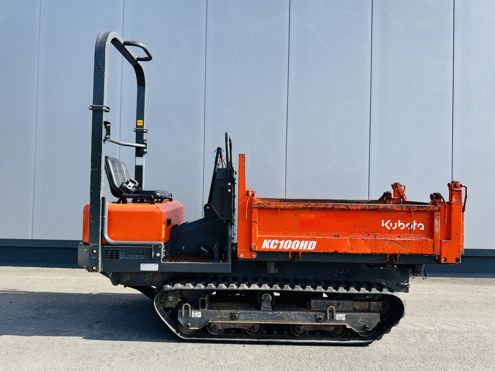 Minidumper типа Kubota KC 100, Gebrauchtmaschine в Falkenstein (Фотография 3)