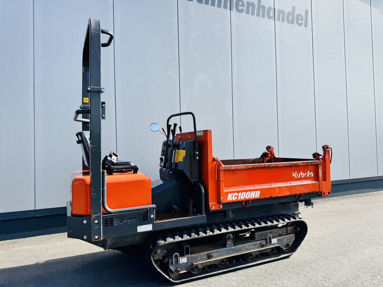 Minidumper van het type Kubota KC 100, Gebrauchtmaschine in Falkenstein (Foto 6)