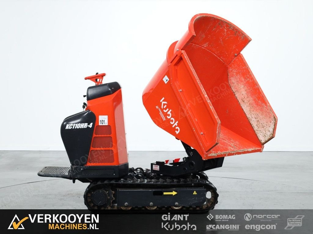 Minidumper a típus Kubota KC110HR-4 Rupsdumper minidumper, Gebrauchtmaschine ekkor: Vessem (Kép 10)