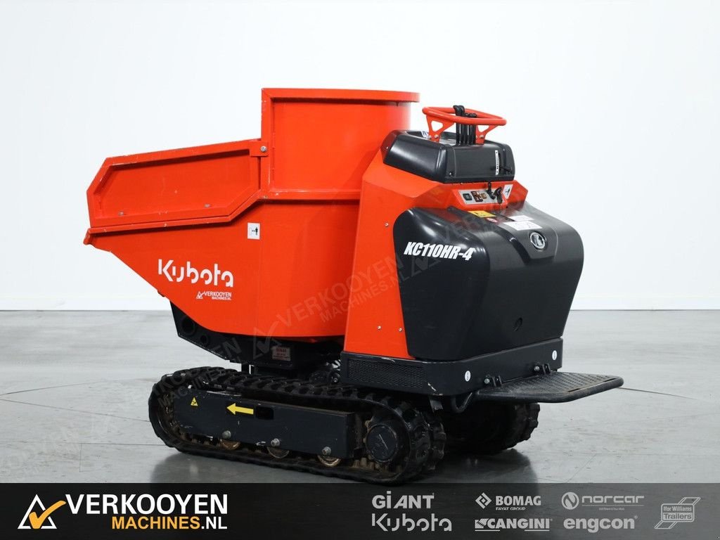 Minidumper tipa Kubota KC110HR-4 Rupsdumper minidumper, Gebrauchtmaschine u Vessem (Slika 7)