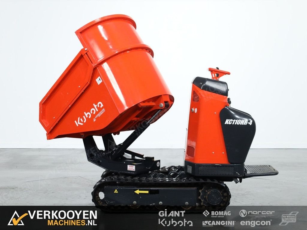 Minidumper типа Kubota KC110HR-4 Rupsdumper, Gebrauchtmaschine в Vessem (Фотография 3)