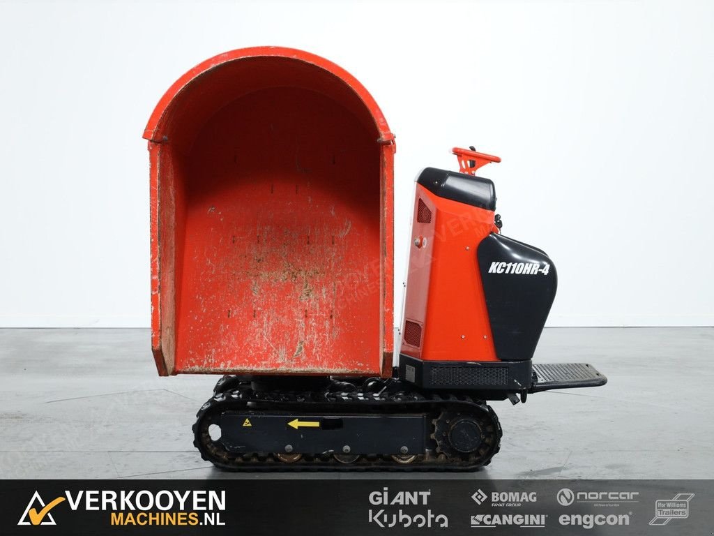 Minidumper typu Kubota KC110HR-4 Rupsdumper, Gebrauchtmaschine w Vessem (Zdjęcie 5)