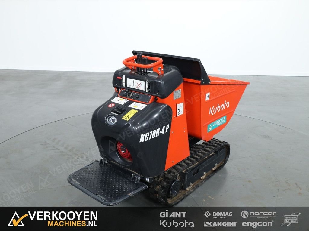 Minidumper tip Kubota KC70H-4P Rupsdumper, Gebrauchtmaschine in Vessem (Poză 10)