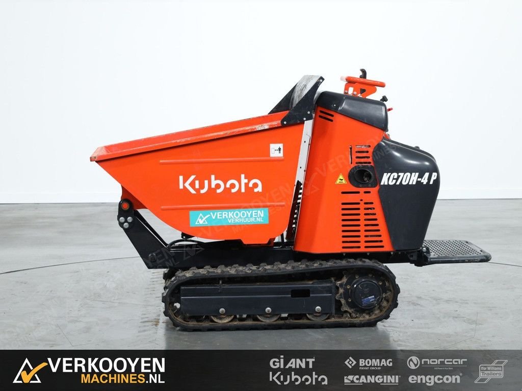 Minidumper typu Kubota KC70H-4P Rupsdumper, Gebrauchtmaschine v Vessem (Obrázok 4)