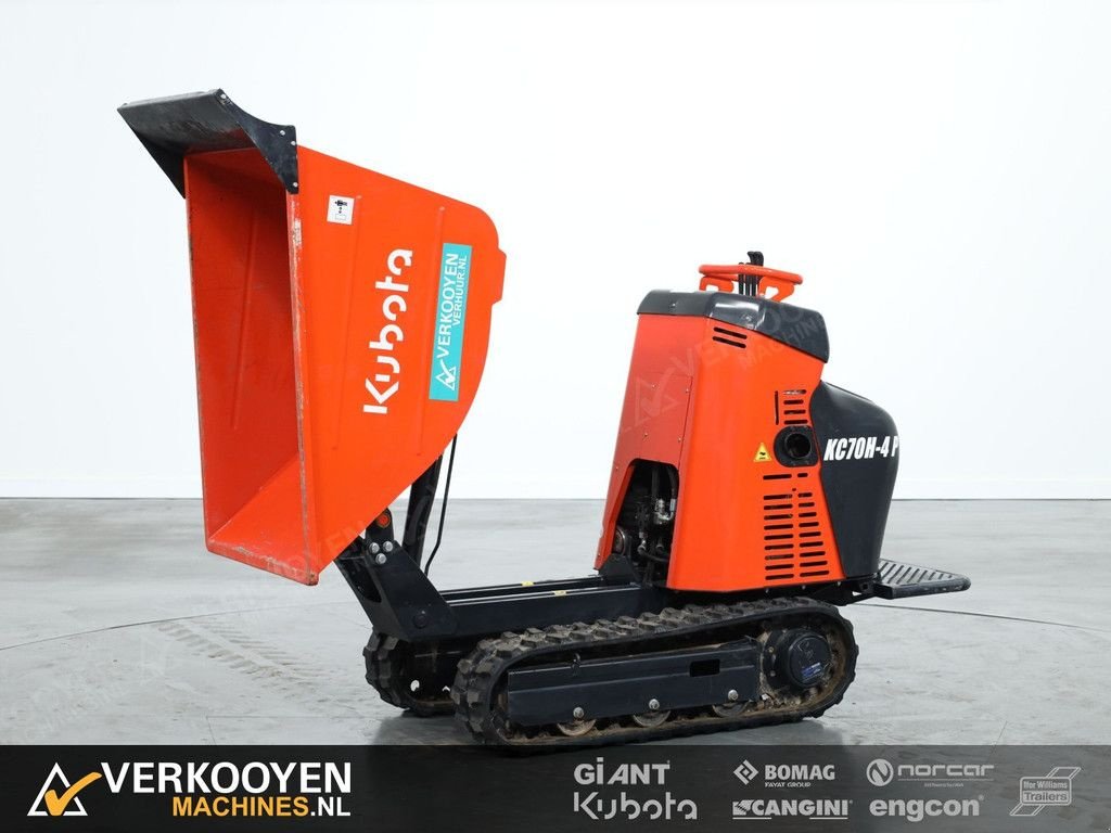 Minidumper tip Kubota KC70H-4P Rupsdumper, Gebrauchtmaschine in Vessem (Poză 2)