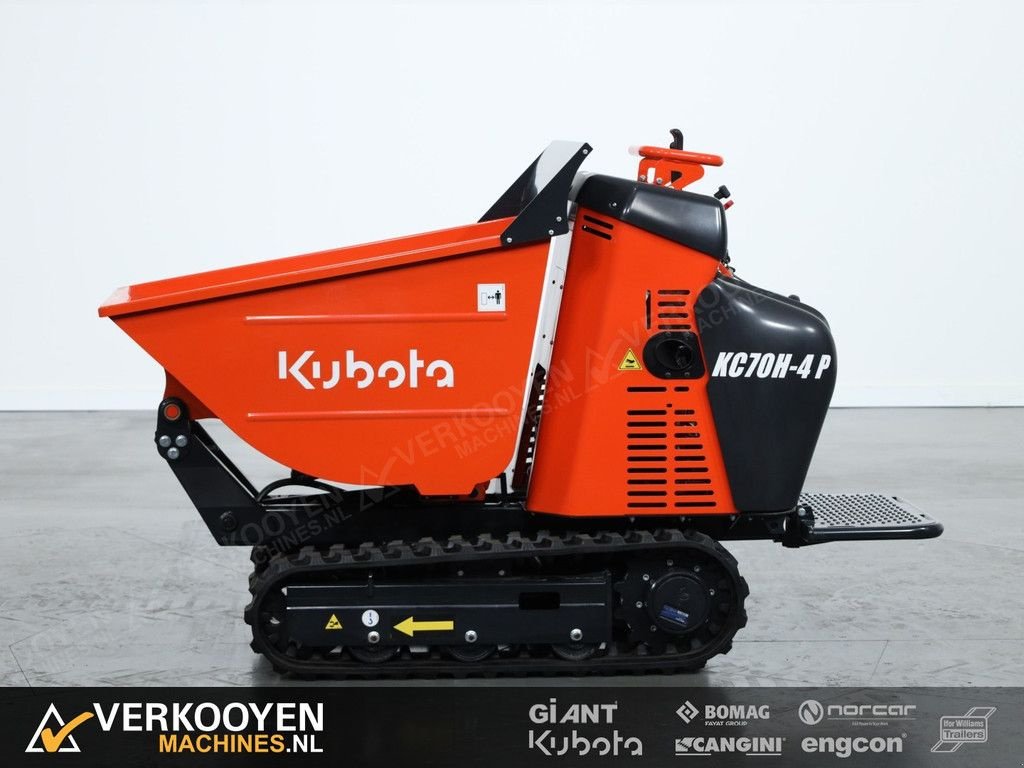 Minidumper del tipo Kubota KC70H-4P, Neumaschine en Vessem (Imagen 4)