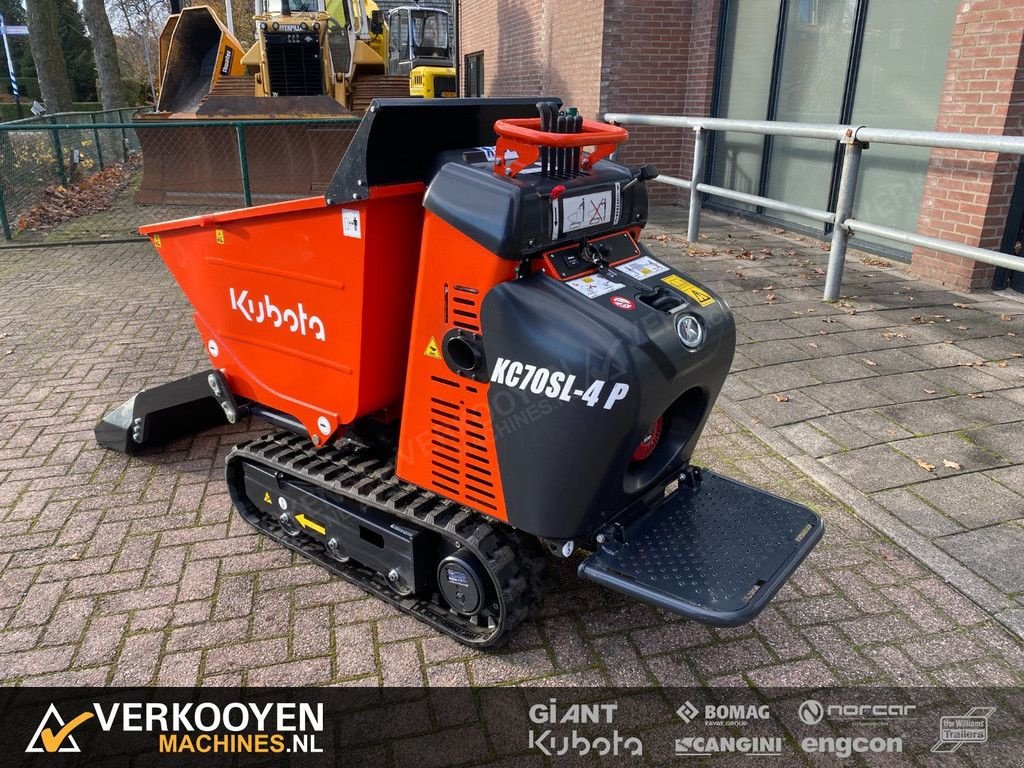 Minidumper van het type Kubota KC70SSL-4P Minidumper Rupsdumper, Neumaschine in Vessem (Foto 8)