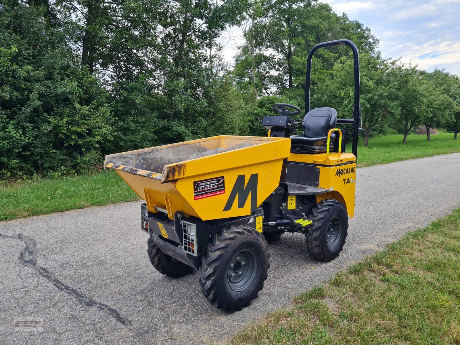 Minidumper du type Mecalac TA 1 eh, Gebrauchtmaschine en Deutsch - Goritz (Photo 3)