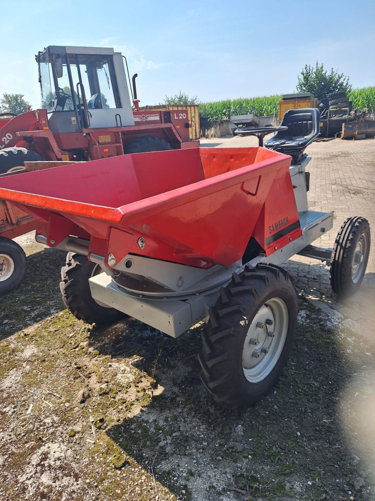 Minidumper du type Sambron Wieldumper, Gebrauchtmaschine en Nieuw Wehl (Photo 4)