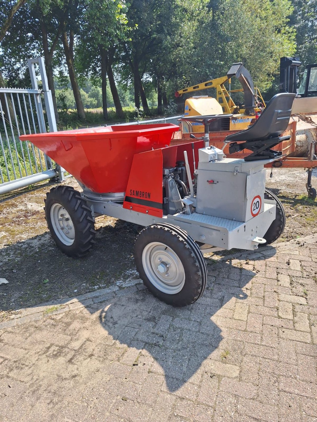 Minidumper du type Sambron Wieldumper, Gebrauchtmaschine en Nieuw Wehl (Photo 3)