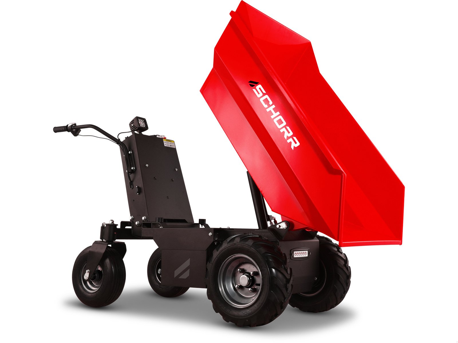 Minidumper Türe ait Schorr Minidumper 500kg Elektro 1000W 48V Elektrodumper Dumper Motorschubkarre Elektroschubkarre, Neumaschine içinde Schüttorf (resim 2)