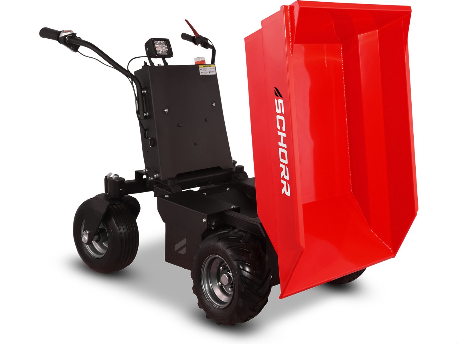 Minidumper typu Schorr Minidumper 500kg Elektro 1000W 48V Elektrodumper Dumper Motorschubkarre Elektroschubkarre, Neumaschine v Schüttorf (Obrázek 7)