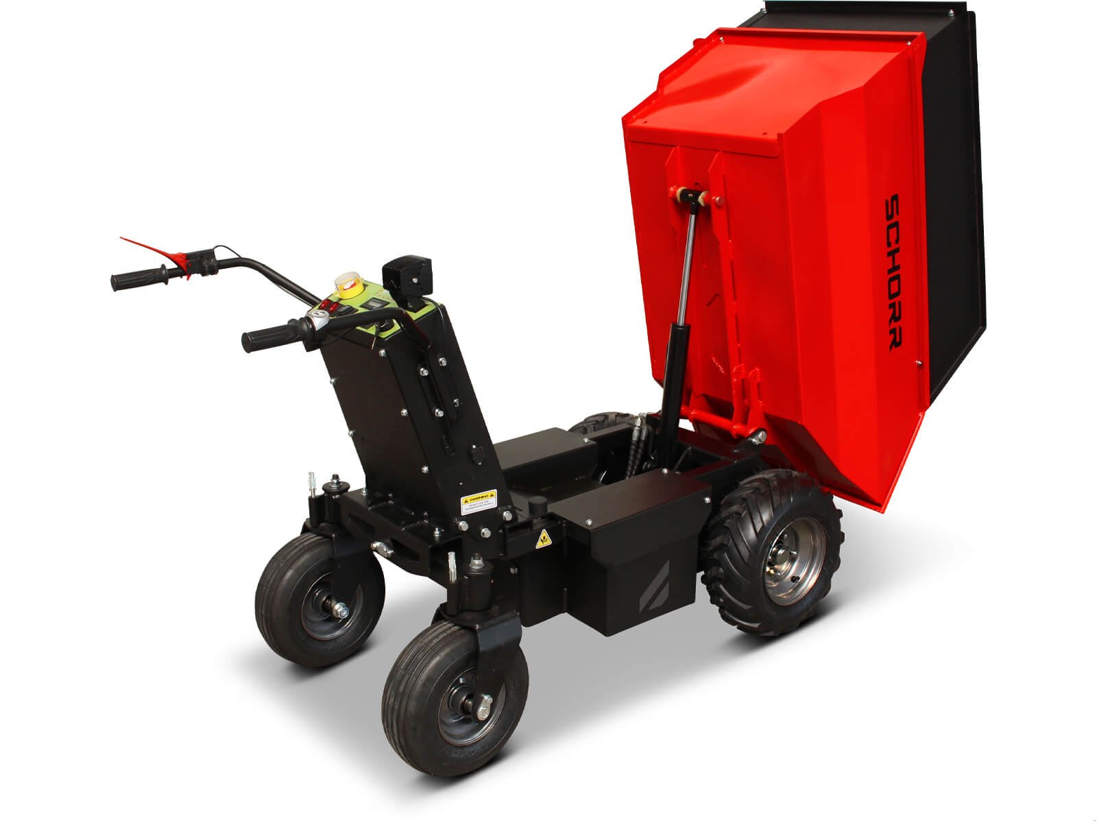 Minidumper a típus Schorr Minidumper DEHRAS 500kg Elektro 1000W 48V Elektrodumper Dumper Motorschubkarre Elektroschubkarre, Neumaschine ekkor: Schüttorf (Kép 4)