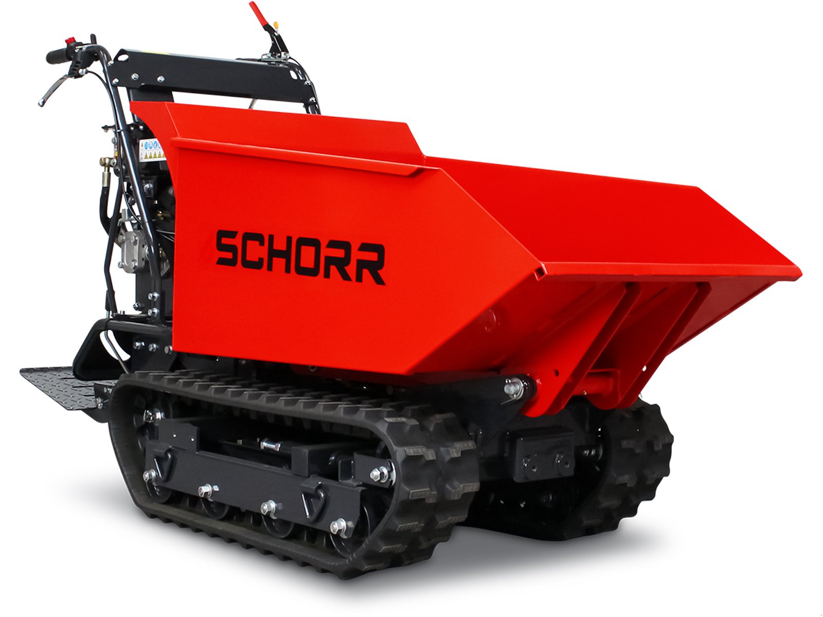 Minidumper del tipo Schorr Minidumper RR500DHKA2 PRO 500kg Mulde mit Kipphydraulik und Mitfahrplattform 9,2 PS Benzin Dumper Raupendumper, Neumaschine en Schüttorf (Imagen 4)