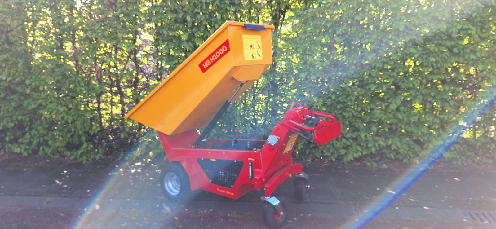 Minidumper des Typs Sonstige HG H-1000 Superskub, Neumaschine in Neede (Bild 8)