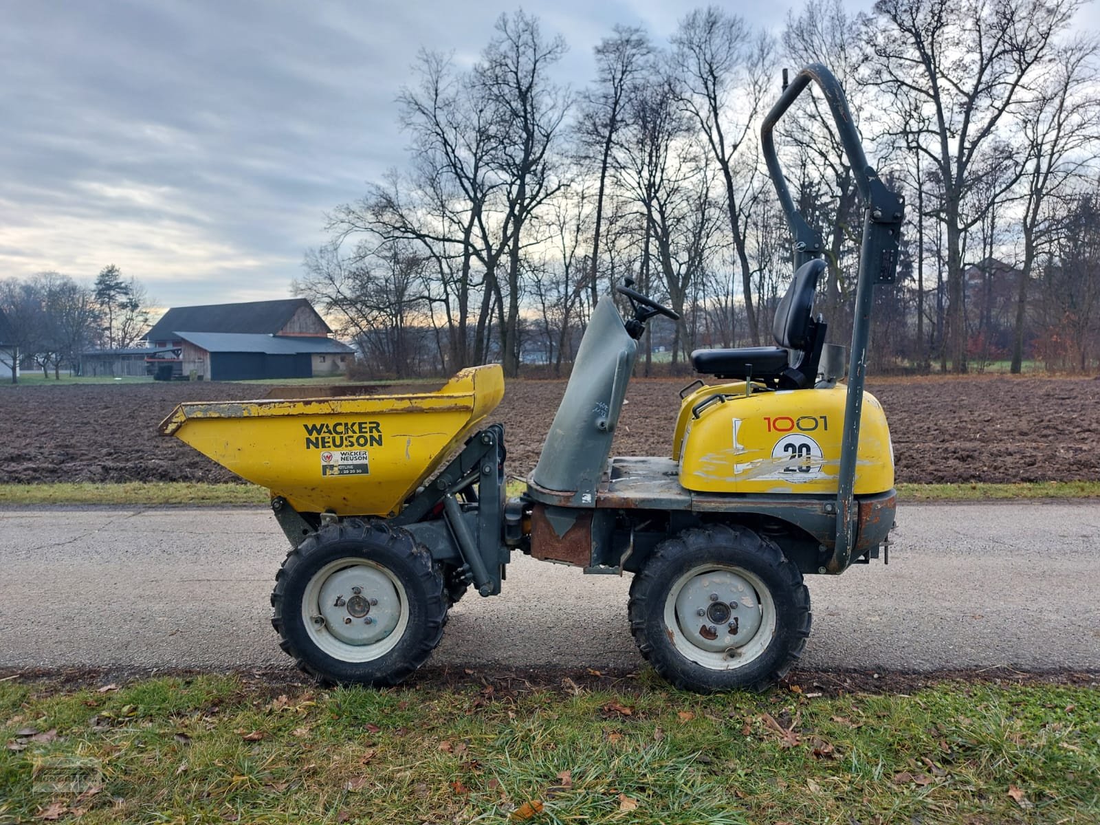 Minidumper des Typs Wacker Neuson 1001, Gebrauchtmaschine in Deutsch - Goritz (Bild 1)