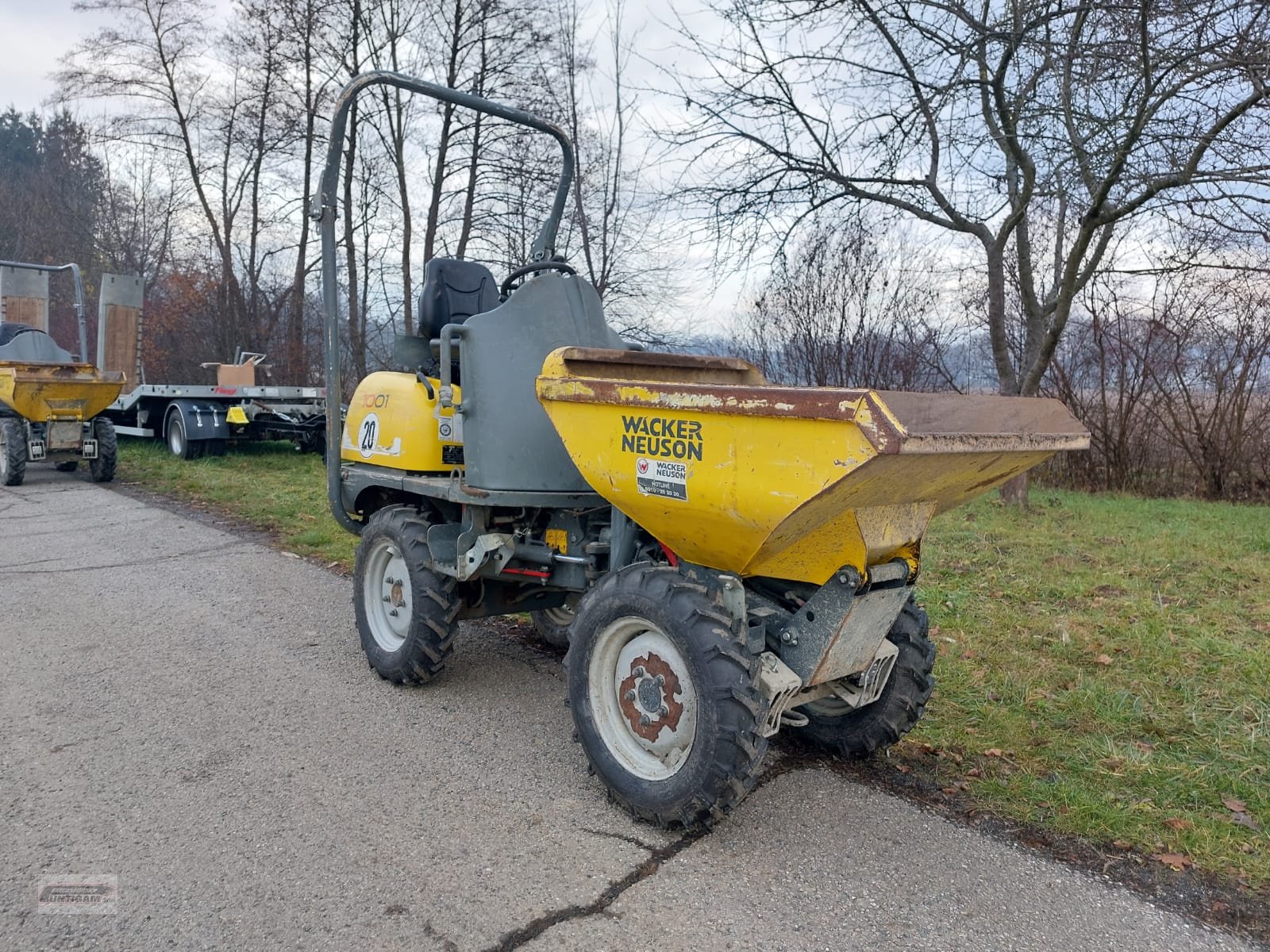 Minidumper typu Wacker Neuson 1001, Gebrauchtmaschine v Deutsch - Goritz (Obrázek 5)