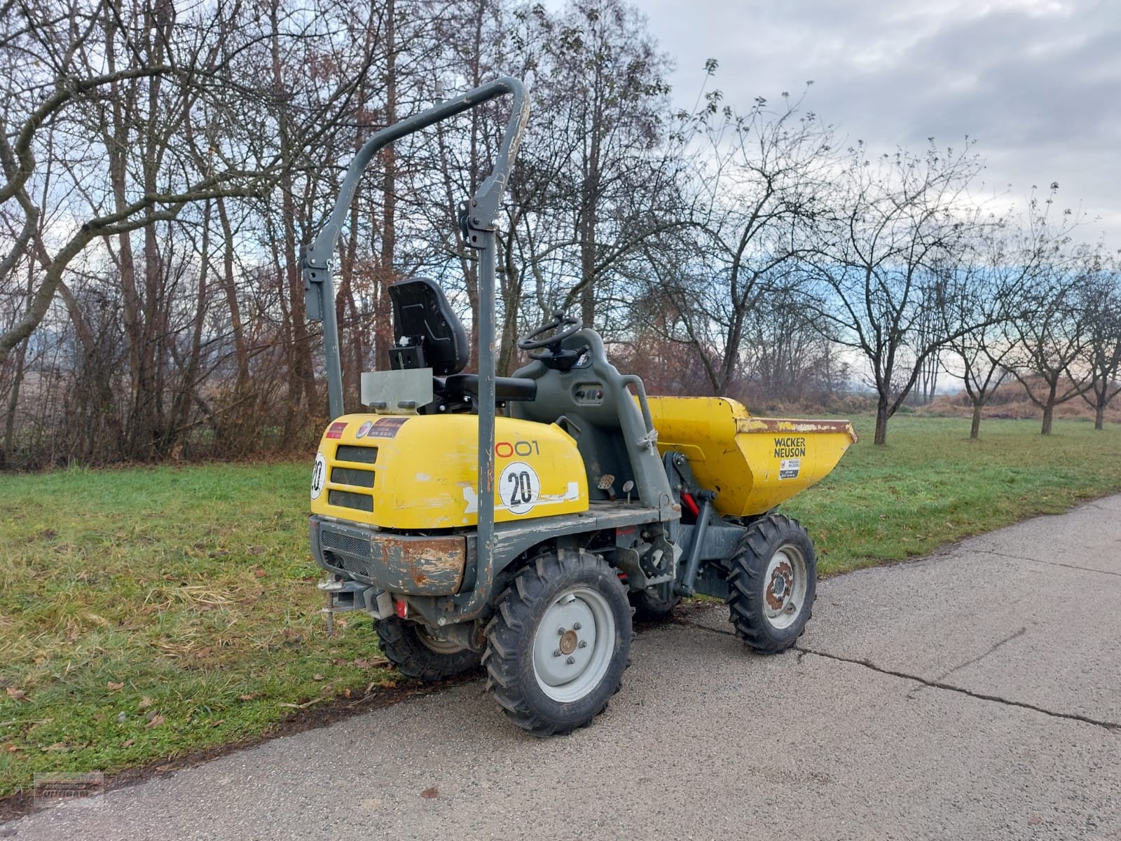 Minidumper tipa Wacker Neuson 1001, Gebrauchtmaschine u Deutsch - Goritz (Slika 8)