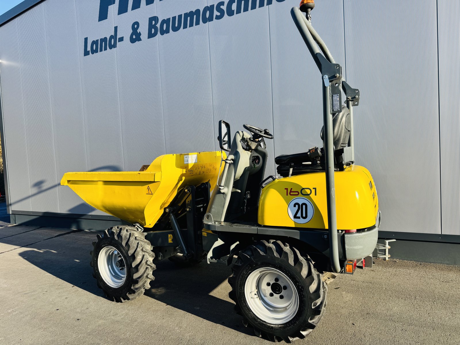 Minidumper van het type Wacker Neuson 1601 / 1501 HIGH TIP, Gebrauchtmaschine in Falkenstein (Foto 5)