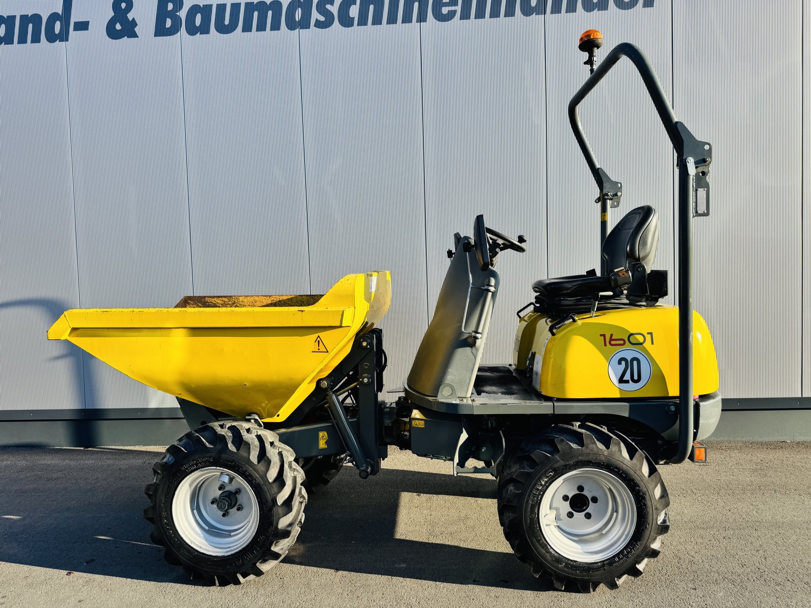 Minidumper Türe ait Wacker Neuson 1601 / 1501 High Tip, Gebrauchtmaschine içinde Falkenstein (resim 2)