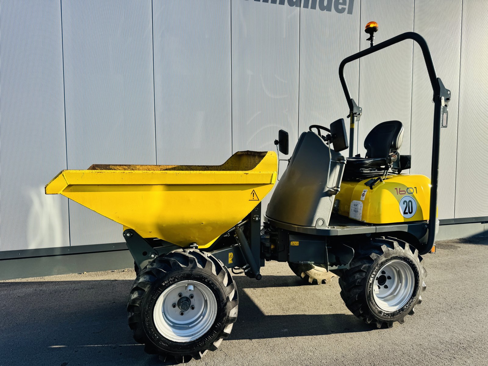 Minidumper Türe ait Wacker Neuson 1601 / 1501 High Tip, Gebrauchtmaschine içinde Falkenstein (resim 3)