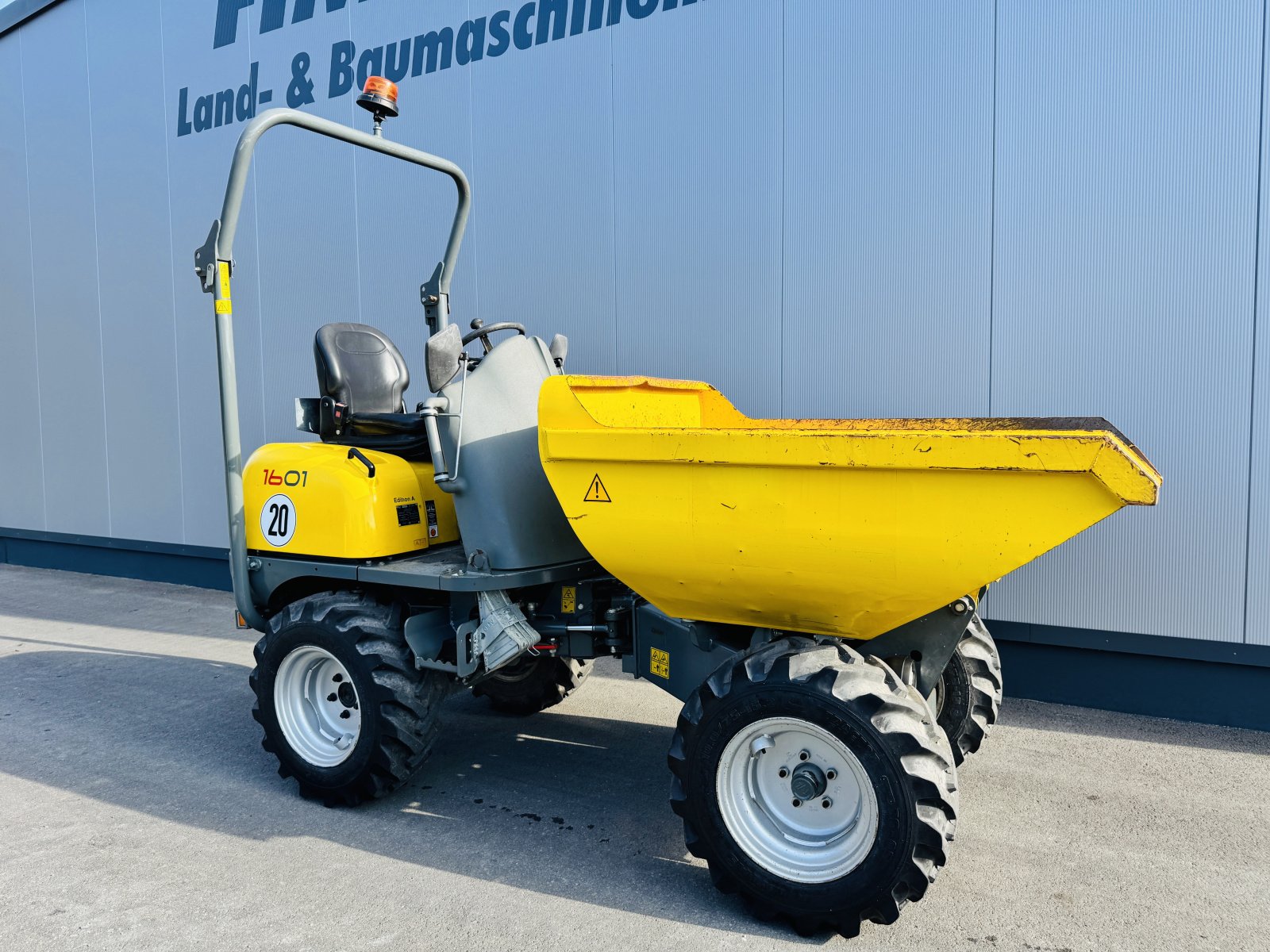 Minidumper van het type Wacker Neuson 1601 / 1501, Gebrauchtmaschine in Falkenstein (Foto 4)