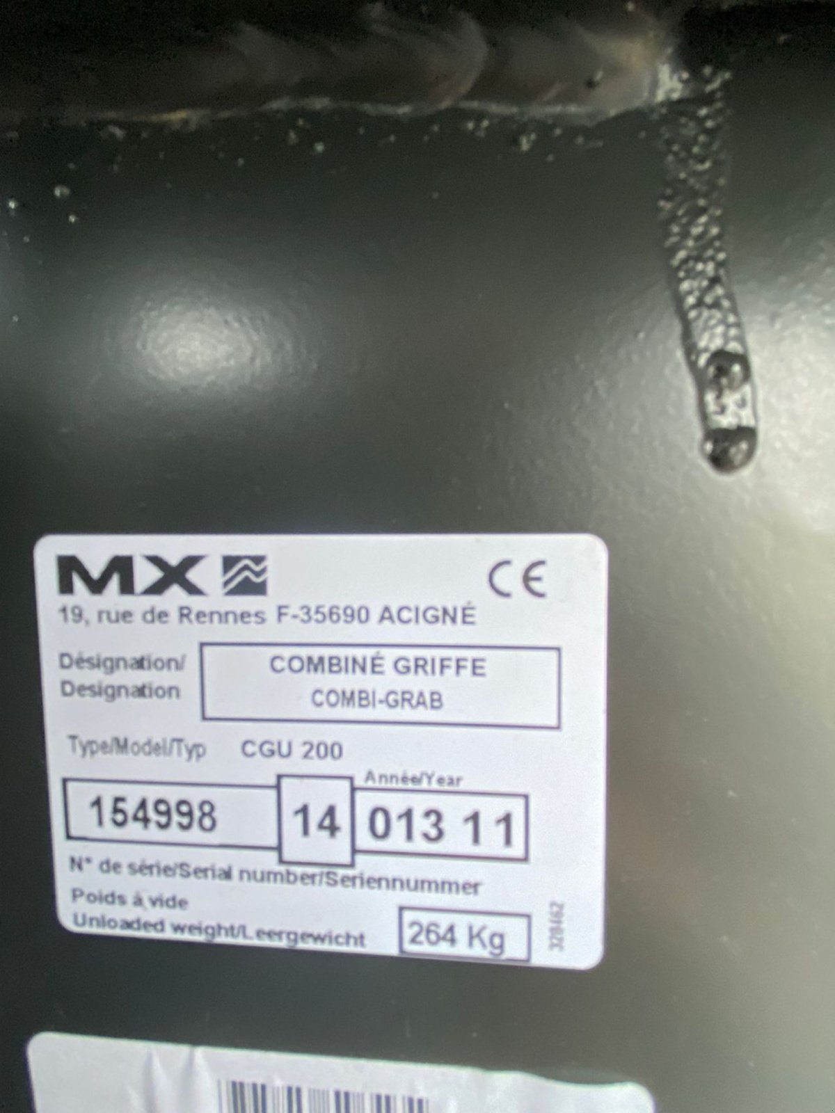 Mistgabel типа Mailleux CGU 200, Neumaschine в Joure (Фотография 5)
