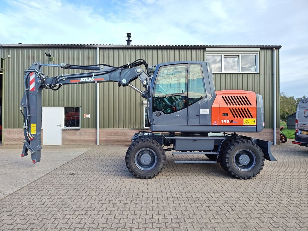 Mobilbagger of the type Atlas 140W Blue, Gebrauchtmaschine in Zetten (Picture 1)