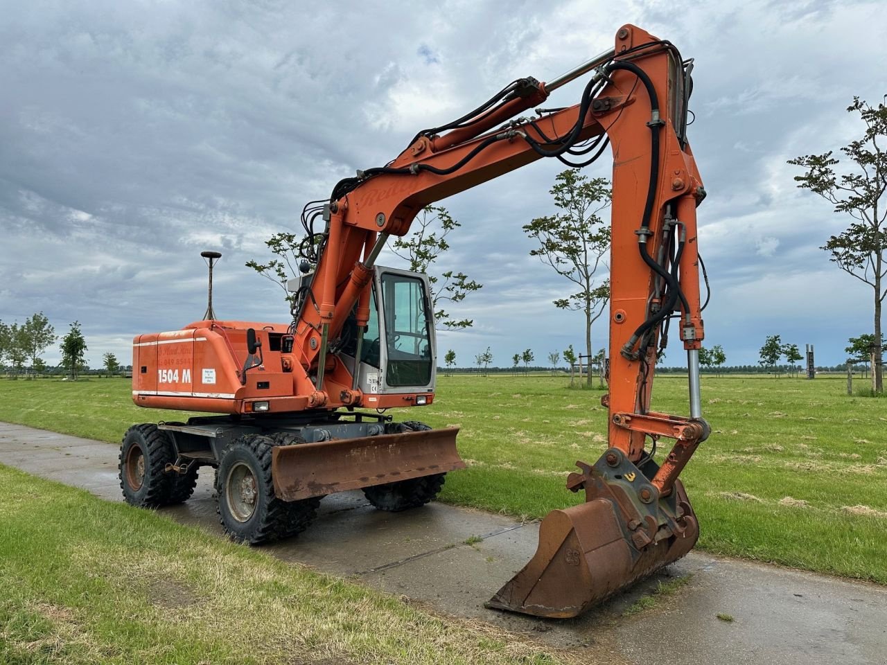 Mobilbagger typu Atlas 1504M, Gebrauchtmaschine v Nieuw-Vennep (Obrázok 2)