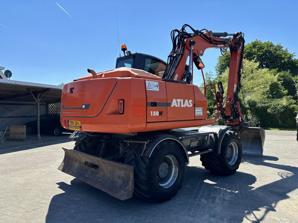 Mobilbagger del tipo Atlas 150W VA-Boom. Draai/kantelstuk, Bak, Gebrauchtmaschine en WYNJEWOUDE (Imagen 7)