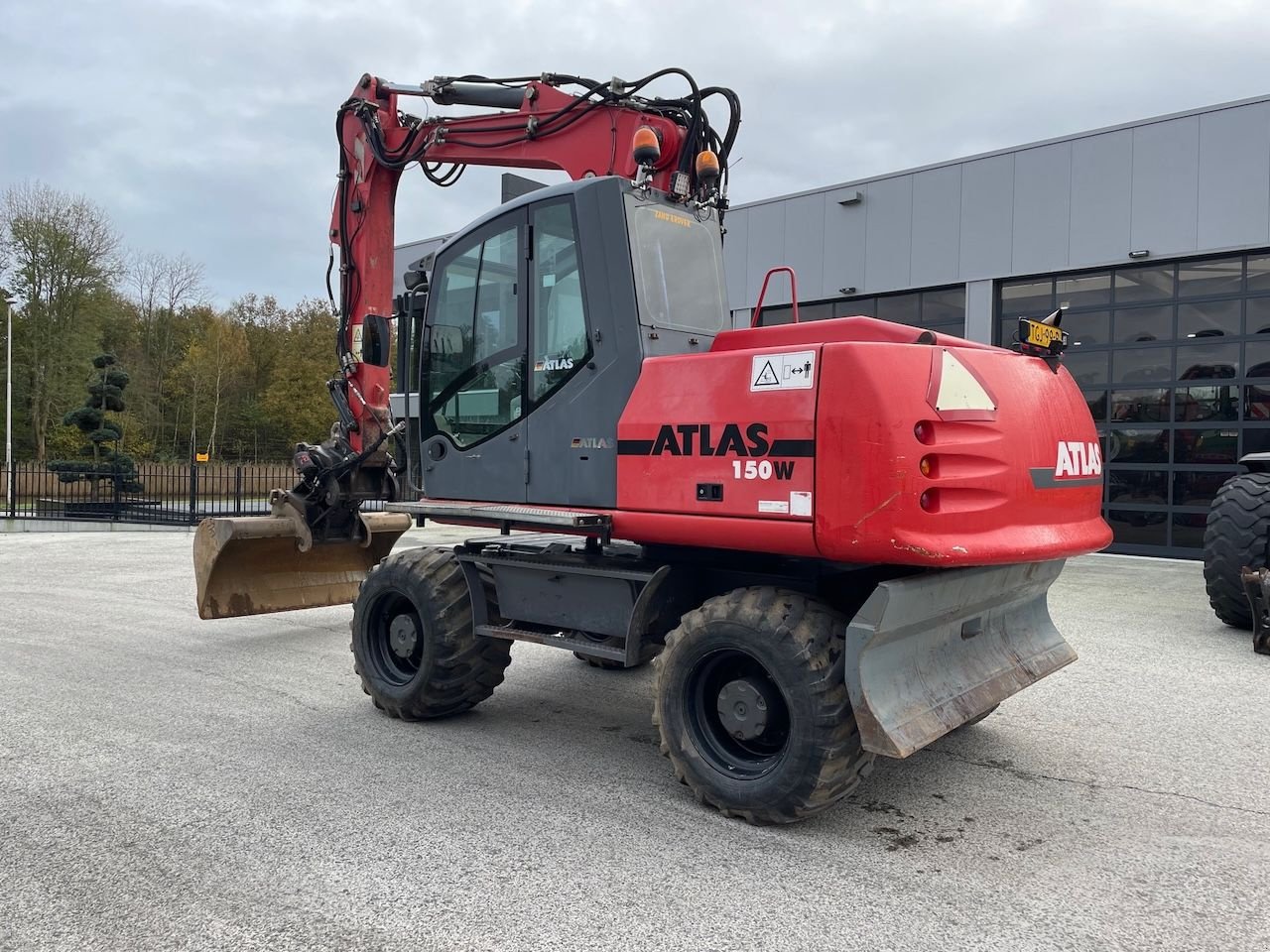 Mobilbagger du type Atlas 150W, Gebrauchtmaschine en Holten (Photo 2)