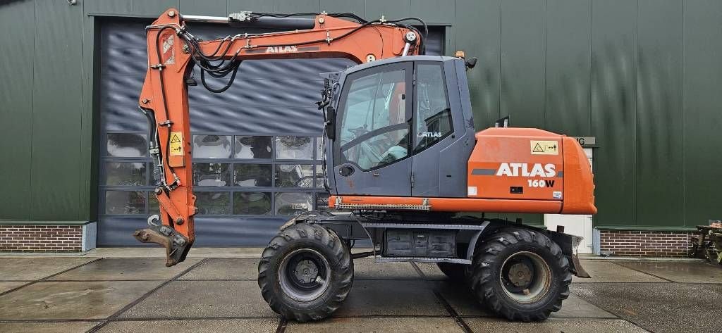 Mobilbagger del tipo Atlas 160 W, Gebrauchtmaschine en Horssen (Imagen 3)