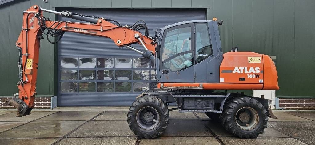 Mobilbagger of the type Atlas 160 W, Gebrauchtmaschine in Horssen (Picture 1)