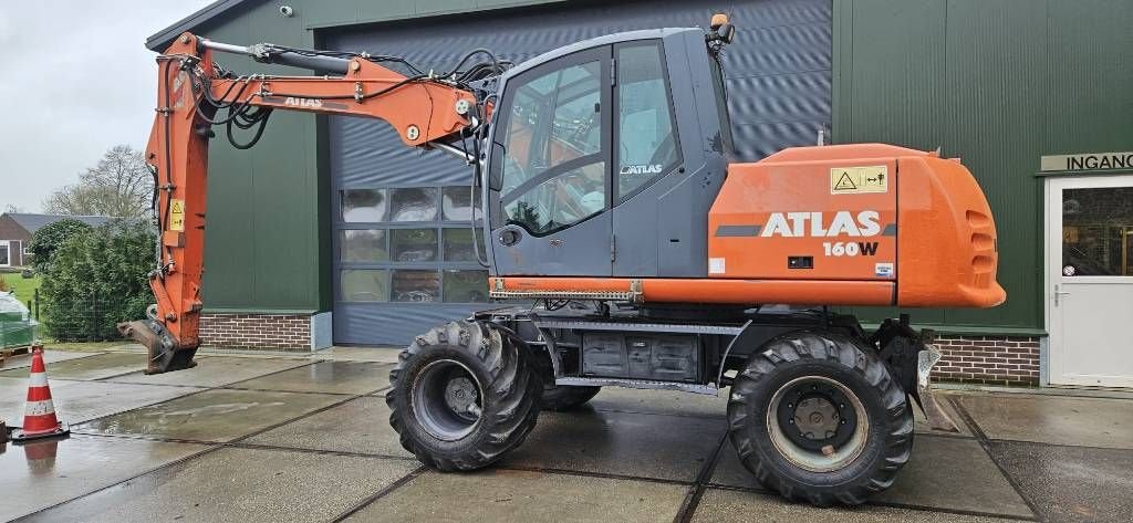 Mobilbagger del tipo Atlas 160 W, Gebrauchtmaschine en Horssen (Imagen 11)