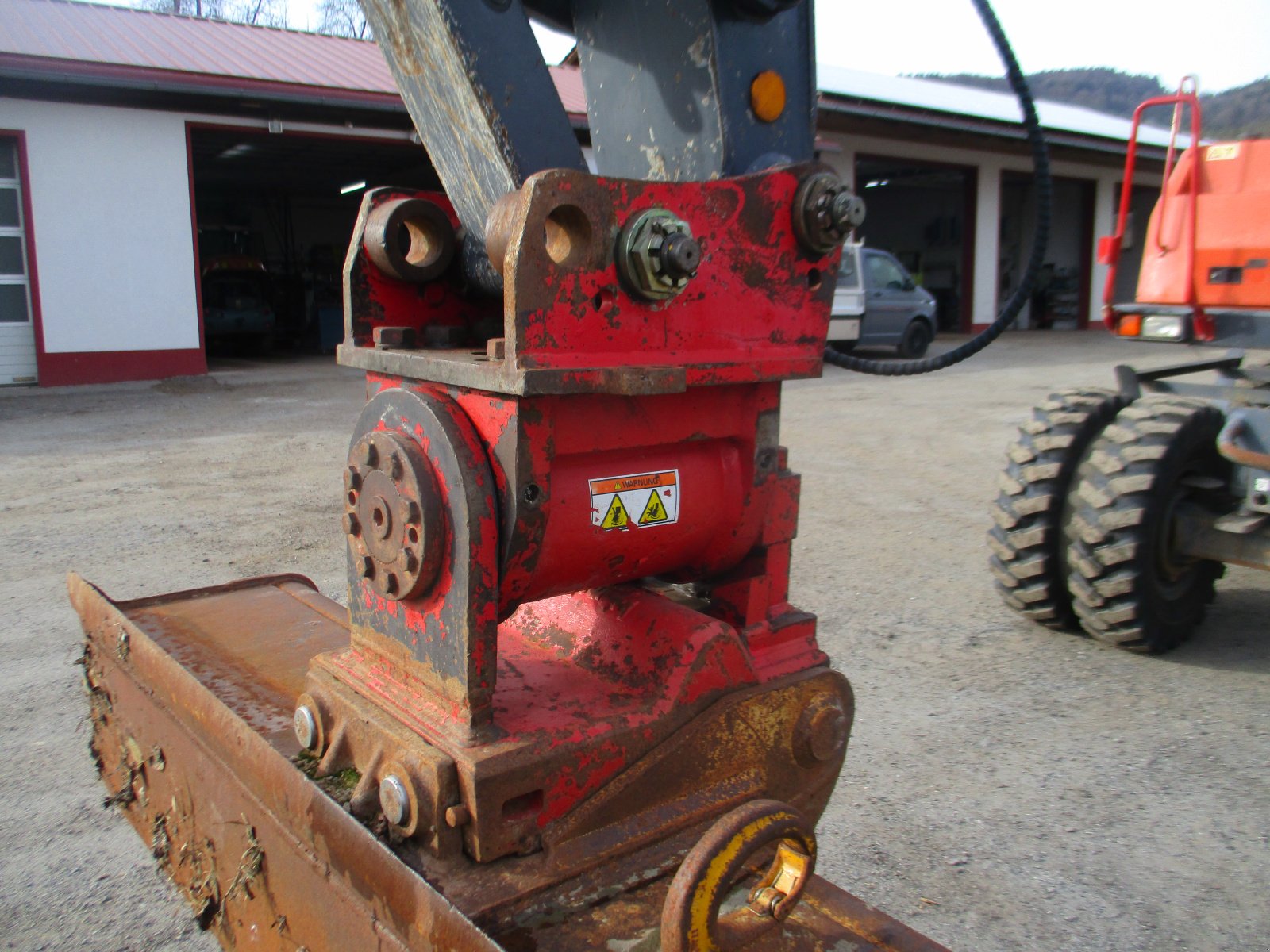 Mobilbagger typu Atlas 160 WSR mit Powertilt, Gebrauchtmaschine v Haselbach (Obrázek 3)