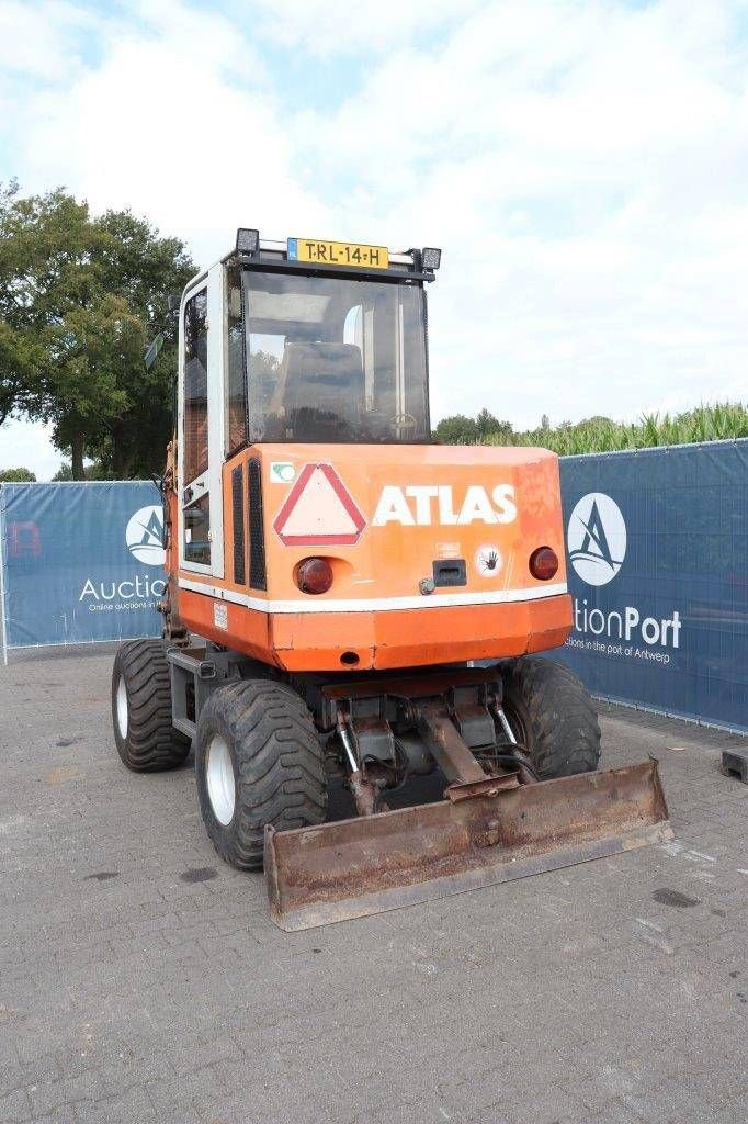 Mobilbagger des Typs Atlas 804, Gebrauchtmaschine in Antwerpen (Bild 4)